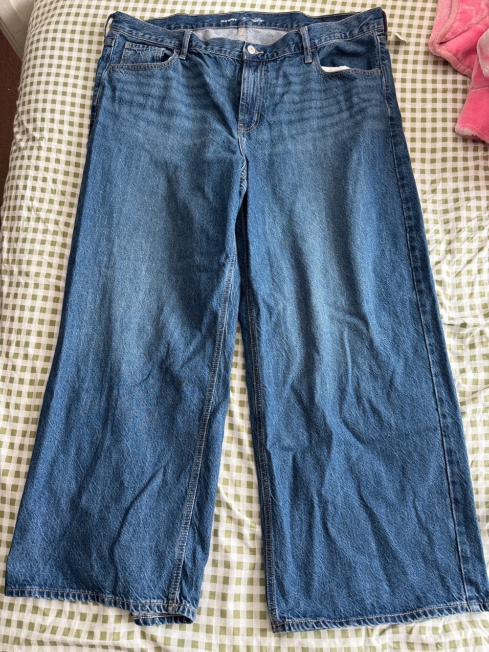 Old Navy Wide Leg Denim Jeans - Blue